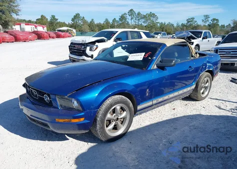 2006 Ford Mustang V6 from USA, damaged, VIN 1ZVFT84N465125579